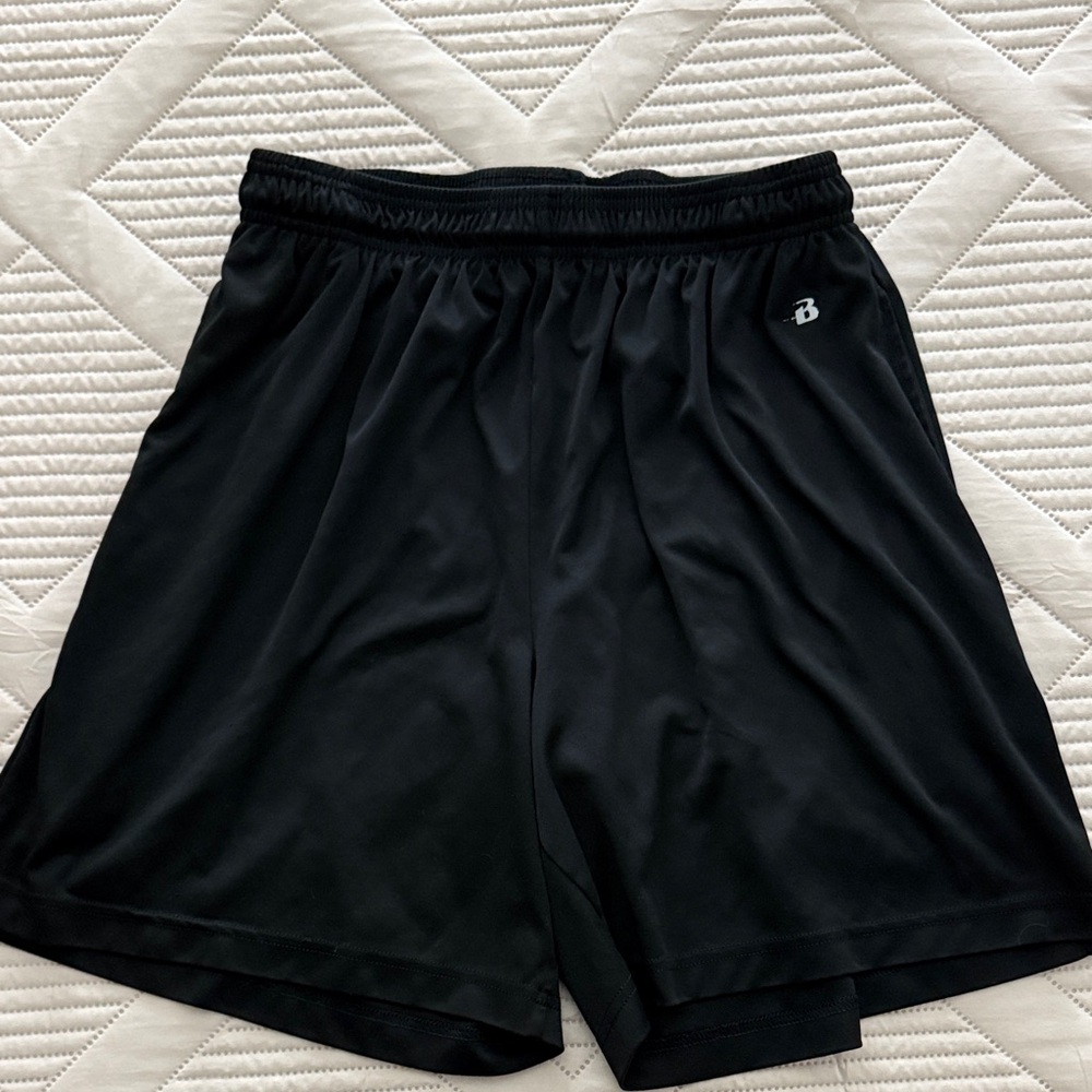 Men's Black Athletic Shorts by B